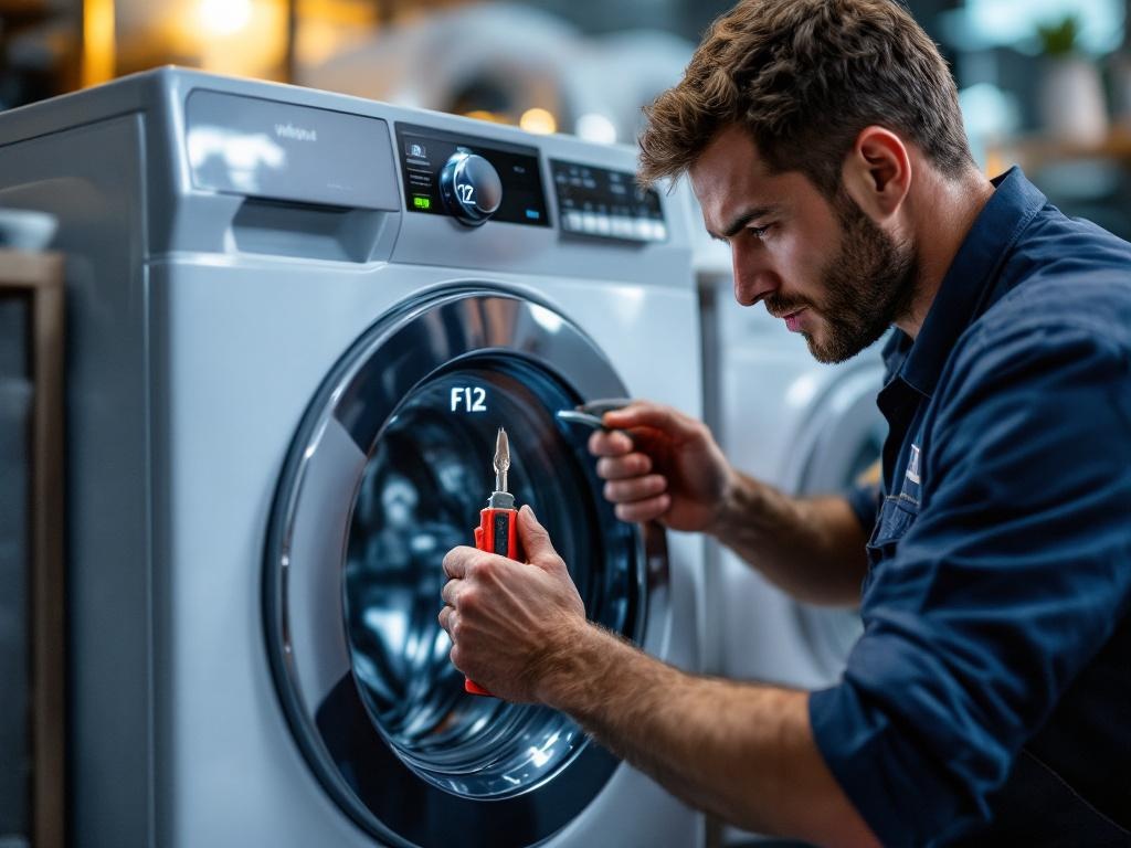 Error F12 en Lavadora Whirlpool: Causas y Solución