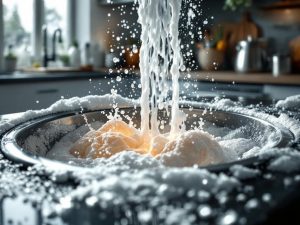 Cal y problemas de dureza del agua en lavavajillas